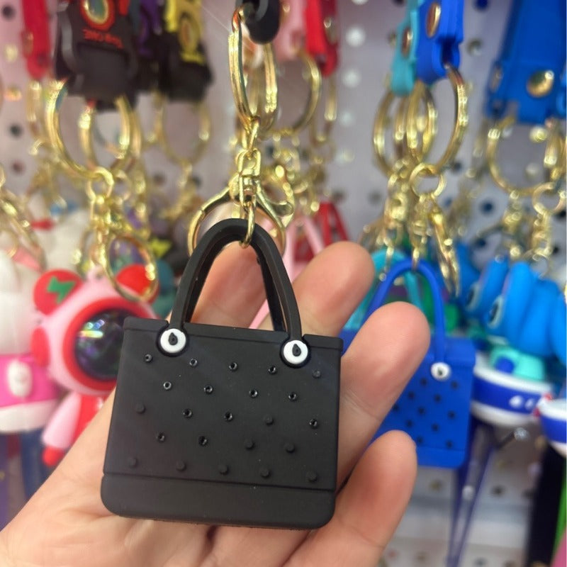 Wholesale Little Dot Bag Letter Keychain